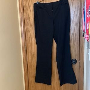 New York and Company pinstripe trousers, size 14 Tall.